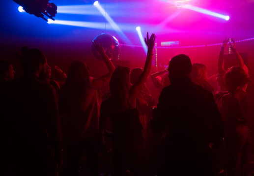 Enjoying at the Night Club