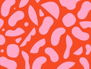Pink and red abstract background illustration