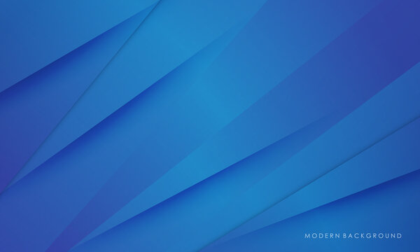 Dynamic Blue Abstrac Background Modern Concept