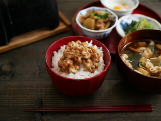 納豆定食