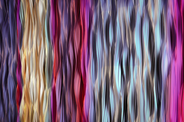 Abstract Digital 3D Stripes background