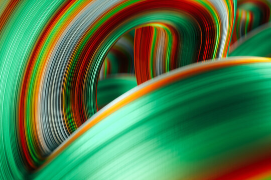 Abstract Digital 3D Stripes background