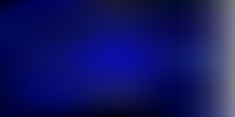 Obraz premium Dark blue vector abstract blur backdrop.