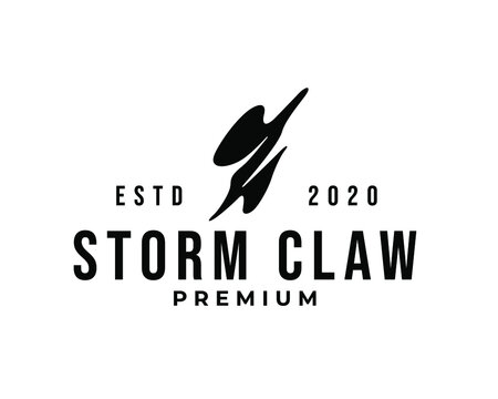 white claw logo font