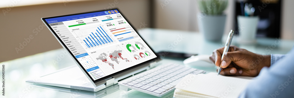 Aufkleber Data Analyst Using Data Analytics KPI