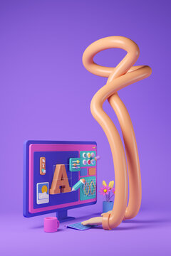 Graphic design concept