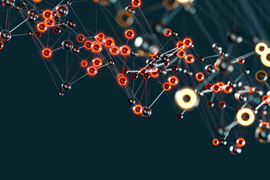Geometric background of connected lines and points