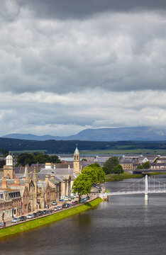 The Ness river. Inverness. Scotland. United Kingdom