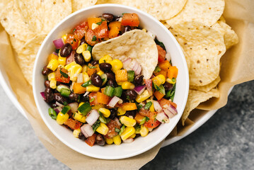 Black Bean and Corn Salsa