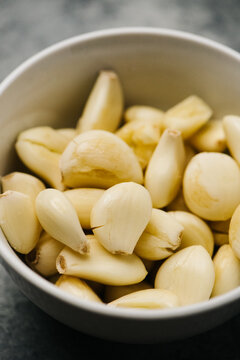 Peeled whole garlic cloves