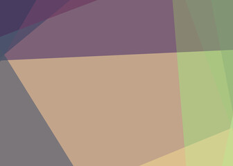 Obraz premium Abstract computational color Polygones background illustration