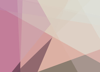 Fototapeta premium Abstract computational color Polygones background illustration