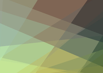 Fototapeta premium Abstract computational color Polygones background illustration