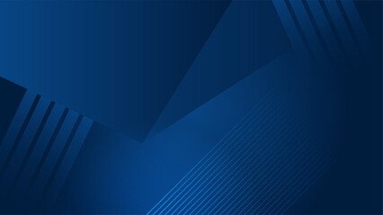 Dark blue background with abstract graphic elements for presentation background design.