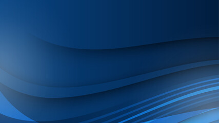 Simple minimal 3d dark blue abstract business presentation background with light stripes and overlap layers. Abstract gemoetric pattern luxury dark blue background