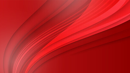 Abstract striped graphic red and black color background vector