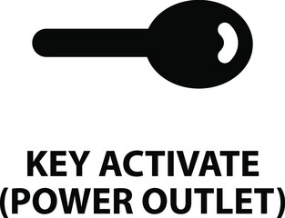 Vector isolated car dashboard icon with description