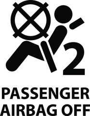 Vector isolated car dashboard icon with description