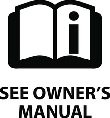 Vector isolated car dashboard icon with description