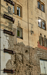 Shabby house fragment