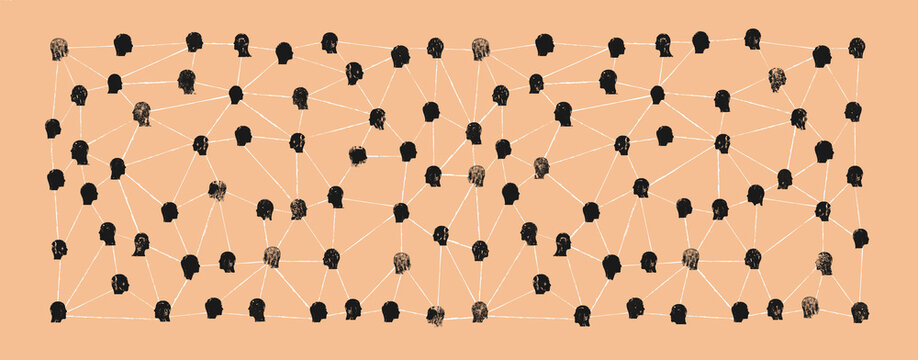 Wide Web Of Connected People
