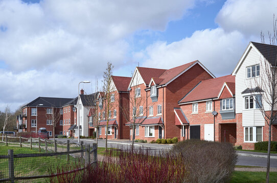 Modern housing development 