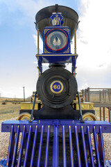 Lokomotive aus dem 19. Jahrhundert.
Die Lok war beteiligt an der Transkontinentalen Ost West...