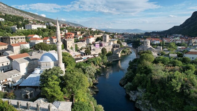 Mostar City of Bosnia City View