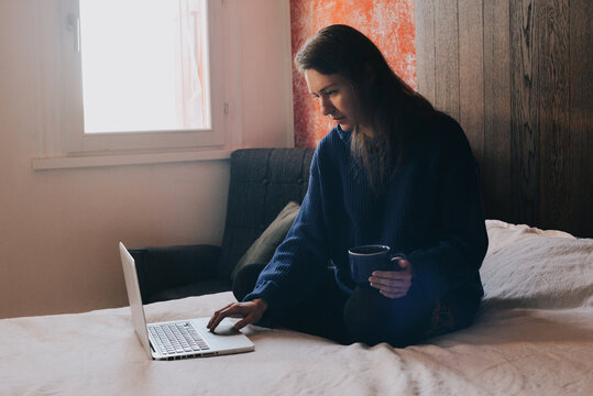A cosy workplace of young desigher