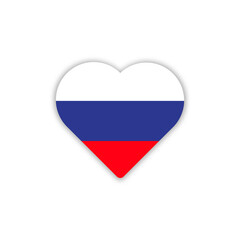 Vector illustration of the Russia National Flag