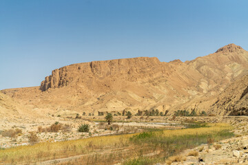 views of Selja Gorges -western Tunisia -Gafsa governorate - Tunisia
