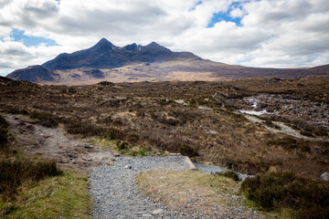 Bla Bheinn from Afar In Spring