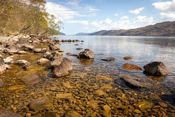 lake in the mountains