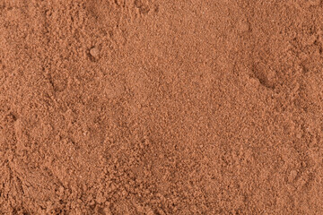 cocoa powder closeup background