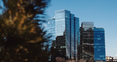 modern office building , downtown of saskatoon