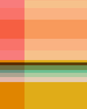Geometric Pattern Of Squares And Rectangles In Summer Colors