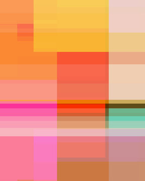 Abstract Pattern Of Squares And Lines