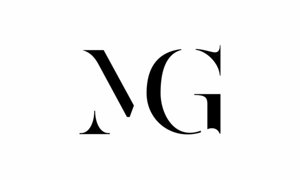 MG Logo. Letter MG logo vector design illustration