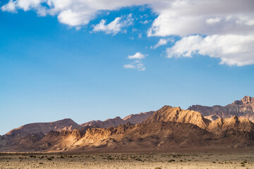 views of Selja Gorges mountains -western Tunisia -Gafsa governorate - Tunisia