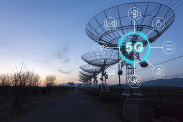 We are exploring the radio telescope in the universe, the concept of science and technology