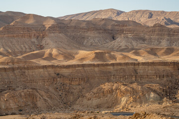 view of old Tamerza -Tozeur governorate - Tunisia 