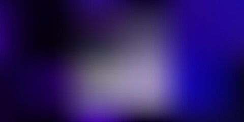 Dark Purple vector blurred pattern.
