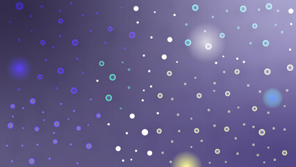 Abstract circle shapes with gradient background vector illustration.