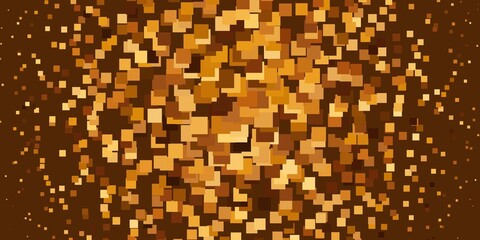 Light Orange vector texture in rectangular style.