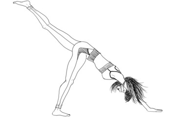 Yoga girl 