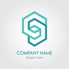 G and d logo with white background