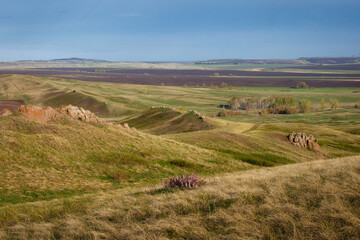 blue stones-a natural object