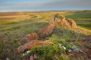 blue stones-a natural object