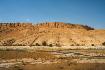 views of Selja Gorges -western Tunisia -Gafsa governorate - Tunisia
