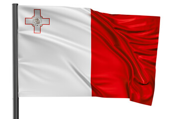 Malta national flag - obrazy, fototapety, plakaty